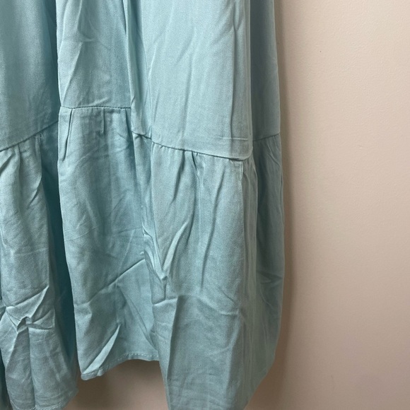 Zilcremo Elegant Blue Long Sleeve Dress Boho Size XL - Picture 4 of 8